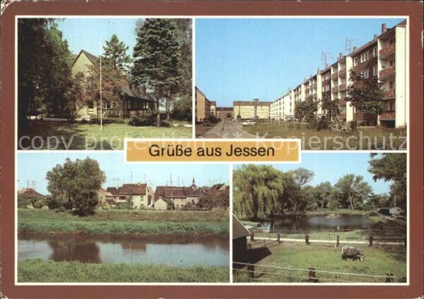 Jessen Elster Kinderkurheim Strasse der Freundschaft