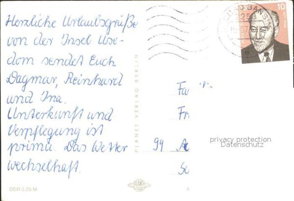 Heringsdorf Ostseebad Usedom FDGB Erholungsheime Strand Kulturhaus – Bild 2