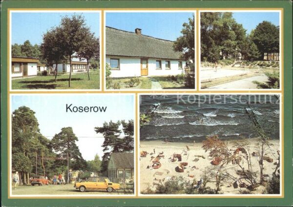 Koserow Ostseebad Usedom Forstferienobjekt Damerow Bungalows Fis