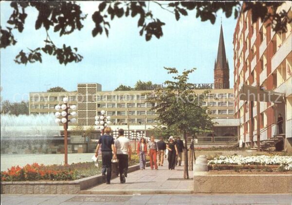 Frankfurt Oder Karl Marx Strasse Wasserspiele