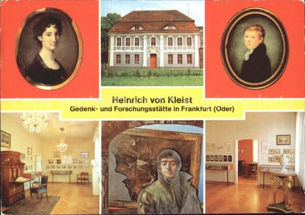 Frankfurt Oder Heinrich von Kleist Gedenkstätte Forsch