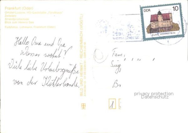 Frankfurt Oder Naherholungsgebiet Helene See Lüssow HO – Bild 2