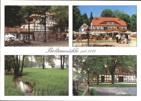 Boltenmuehle Gasthaus Restaurant Fachwerkhaus Ruppin