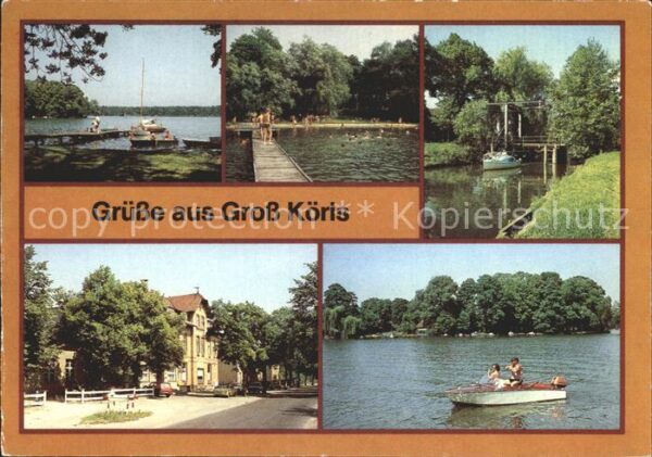 Gross Koeris Klein Köriser See Freibad Schulzensee Z