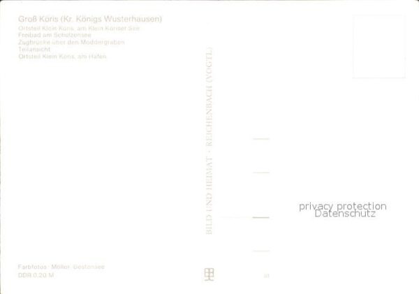 Gross Koeris Klein Köriser See Freibad Schulzensee Z – Bild 2