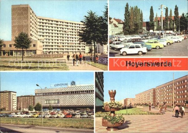 Hoyerswerda Wilhelm Pieck Strasse Platz der Roten A