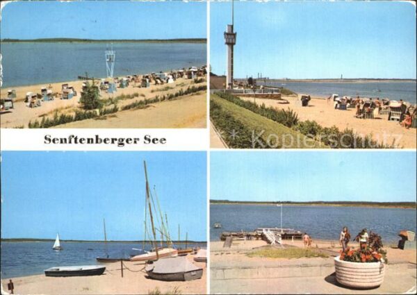 Grosskoschen Senftenberger See Strand Promenade Anle