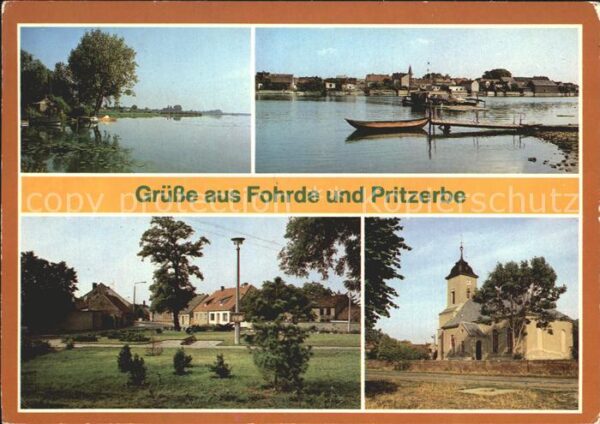Fohrde Fohrder See Dorfkirche Pritzerbe Havelf