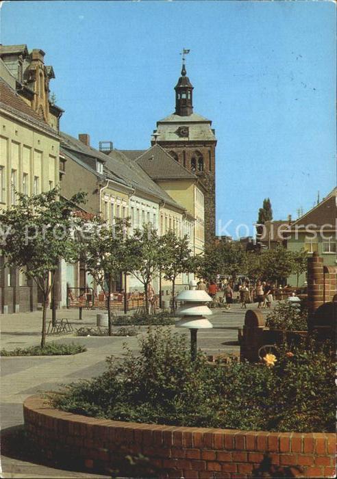Luckenwalde Boulevard Ernst Thälmann Strasse