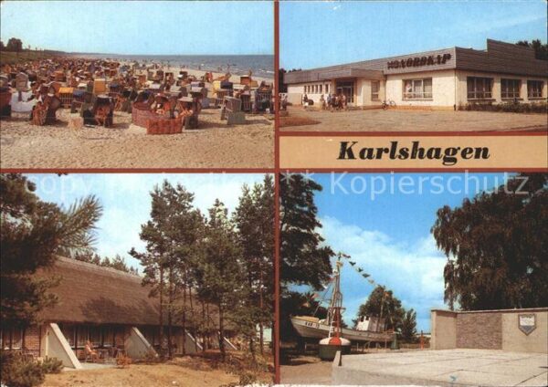 Karlshagen Strand HO Gaststätte Nordkap Betriebsfe