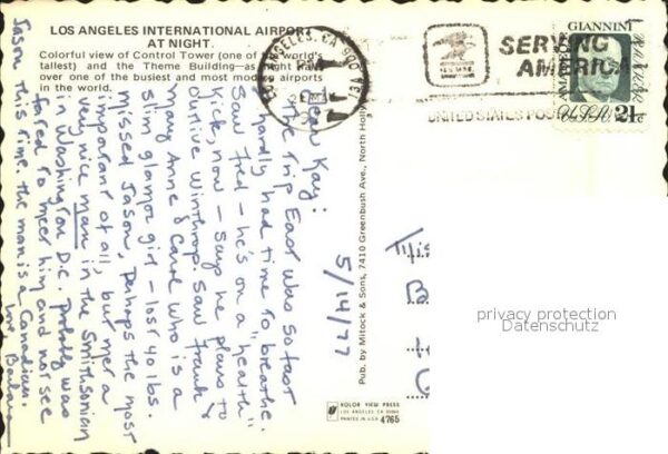 Los Angeles California International Airport Theme Building at – Bild 2