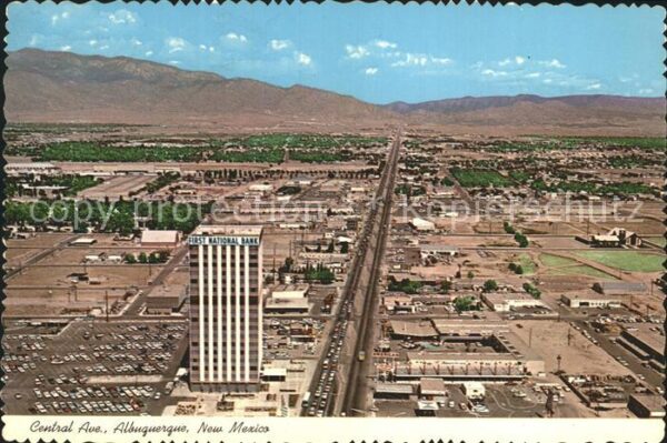 Albuquerque Central Avenue First National Bank Buil