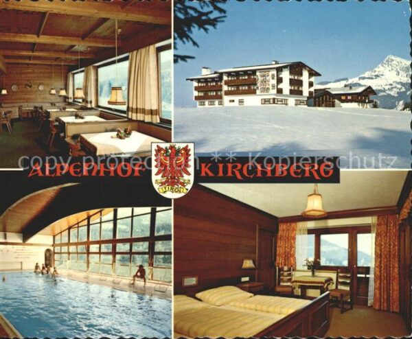 Kirchberg Tirol Hotel Restaurant Alpenhof Hallenbad