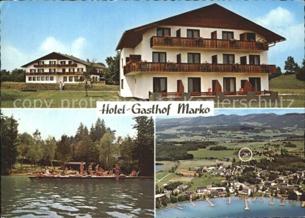 Seelach Klopeinersee Hotel Gasthof Marko Badesteg Fliegerauf