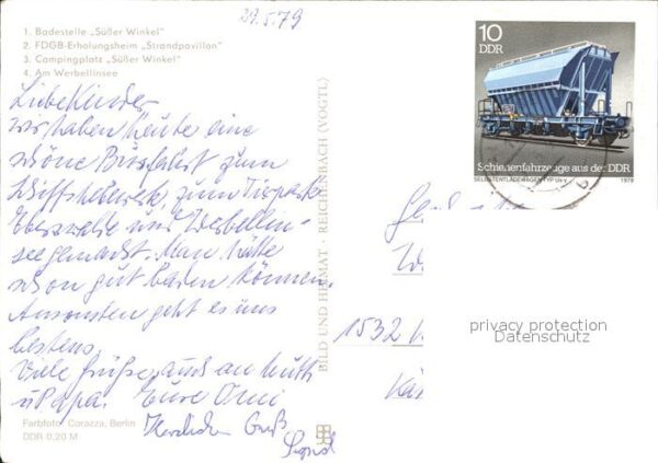 Werbellinsee-Altenhof Badestelle FDGB Erholungsheim Campingpl – Bild 2