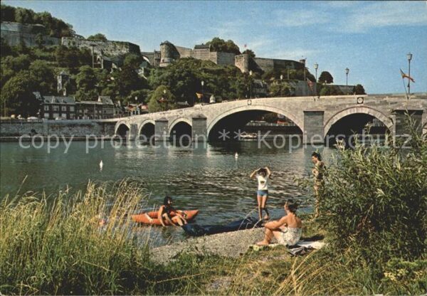 Namur Wallonie Pont de Jambes et Citadelle