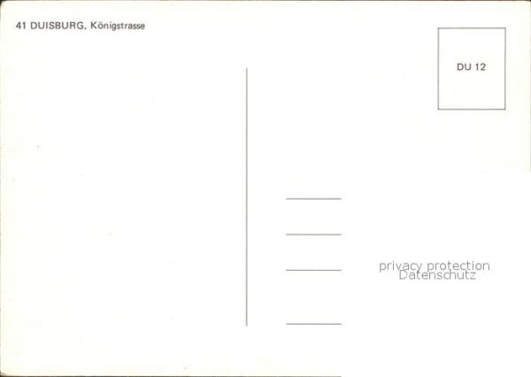Duisburg Ruhr Königstrasse – Bild 2