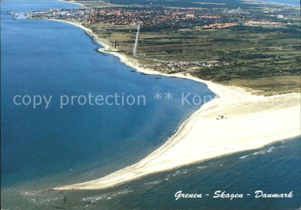 Skagen Luftfoto Fliegeraufnahme