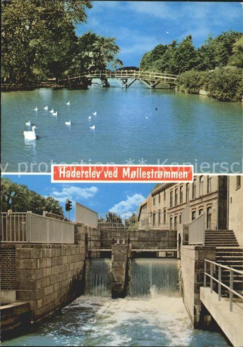 Haderslev Hadersleben ved Mollestrommen