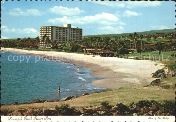 Maui Hawaii Kaanapali Beach Resort Area Hotel