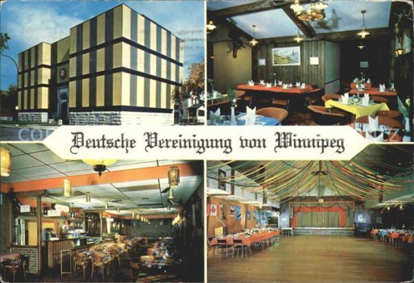 Winnipeg Vereinshaus Deutsche Vereinigung von Wi