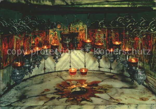Bethlehem Yerushalayim Holy Star Der Heilige Stern