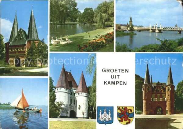 Kampen Niederlande Koornmarktspoort Broederspoort Allebroe