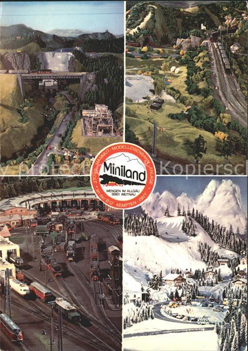 Wengen Kempten Allgaeu Modelleisenbahnschau Miniland Grösster