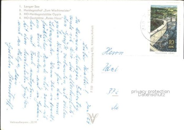 Duebener Heide Langer See Heidegasthof Zum Wachtmeiste – Bild 2