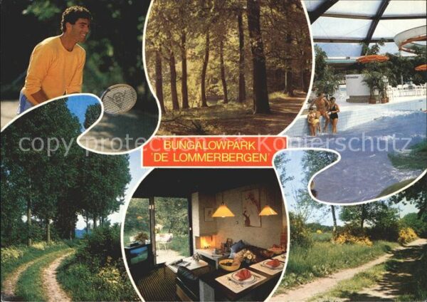 Reuver Bungalowpark De Lommerbergen Waldpartie
