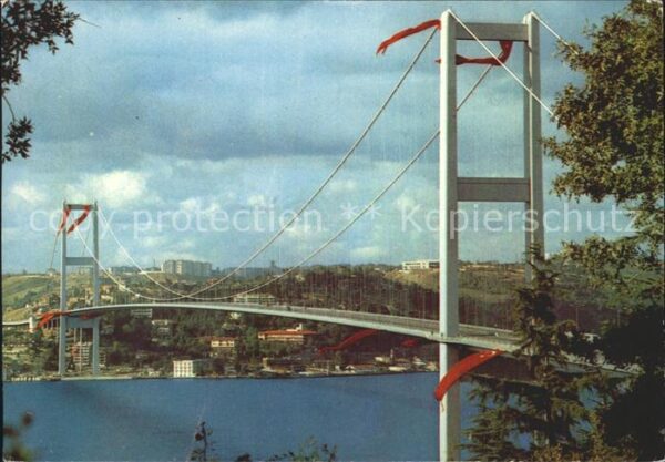 Istanbul Constantinopel Bosphorus Bridge Bosporusbrücke