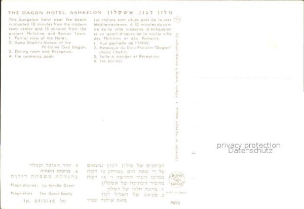 Ashkelon Dagon Hotel Restaurant Swimming Pool – Bild 2