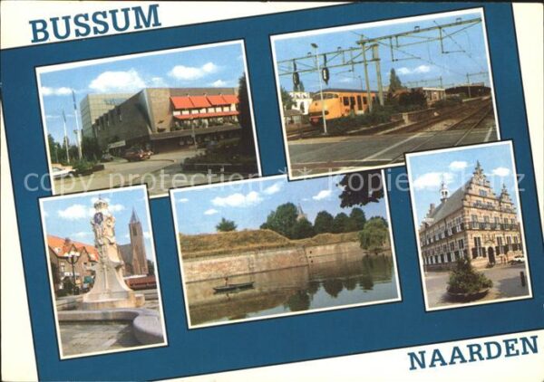 Bussum Bahnhof Naarden t Spant Stadtmauer Denk