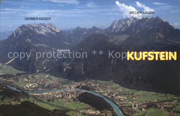 Kufstein Tirol Panorama Blick vom Pendling Schutzhaus