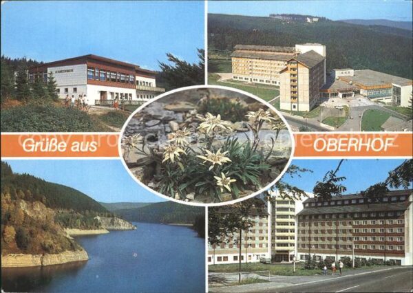 Oberhof Thueringen Schanzenbaude FDGB Erholungsheim Edelwe