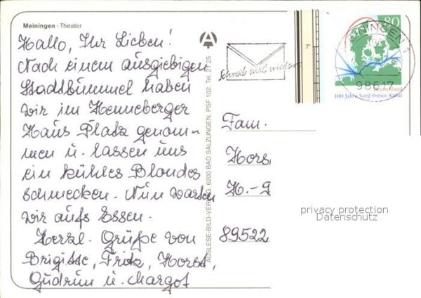 Meiningen Thueringen Theater – Bild 2