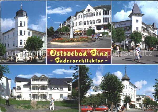 Binz Ruegen Bäderarchitektur Kurhaus Hotel Restaura
