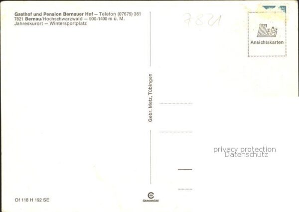 Bernau Schwarzwald Gasthof Pension Bernauer Hof – Bild 2