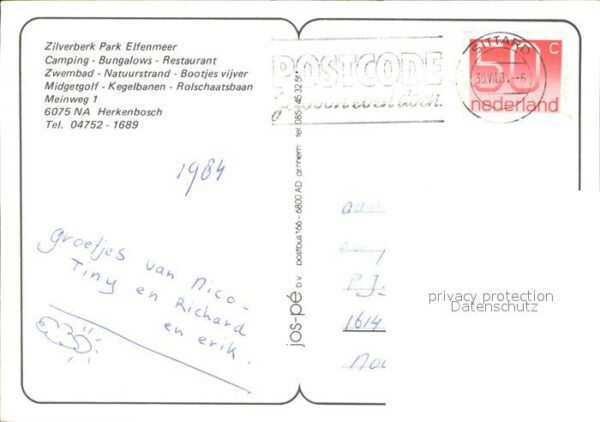 Herkenbosch Zilverberk Park Elfenmeer Camping Bunga – Bild 2