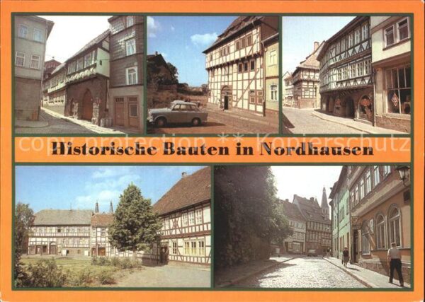Nordhausen Thueringen Historische Bauten Fachwerkhaus Finkenb