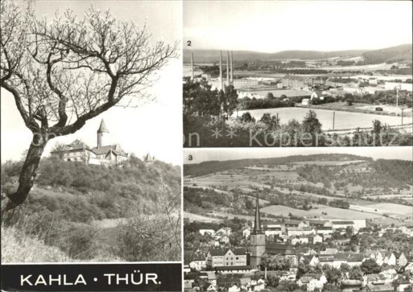 Kahla Thueringen Leuchtenburg VEB Porzellankombinat Orts