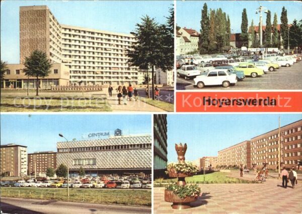 Hoyerswerda Wilhelm Pieck Strasse Platz der Roten A