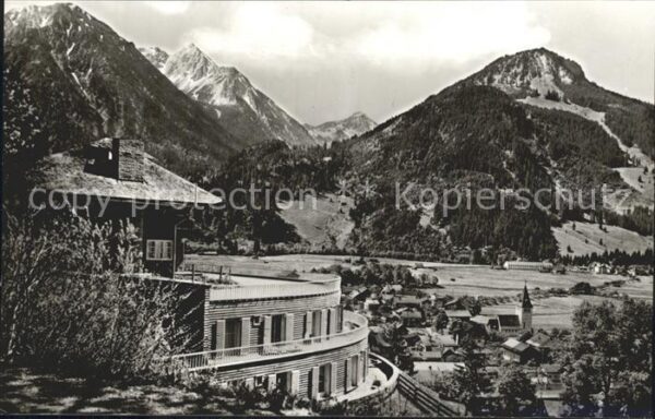 Bad Oberdorf Panorama Höhenluftkurort Allgäuer Alpen