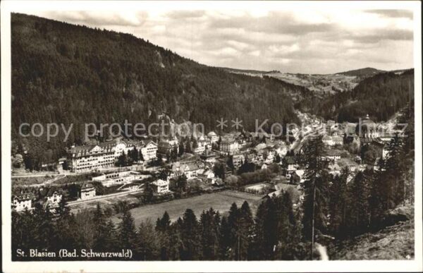 St Blasien Panorama Schwarzwald