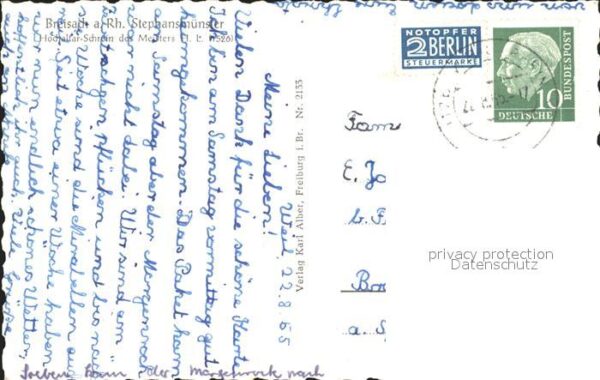 Breisach Rhein Stephansmünster Hochaltar Schrein des M – Bild 2