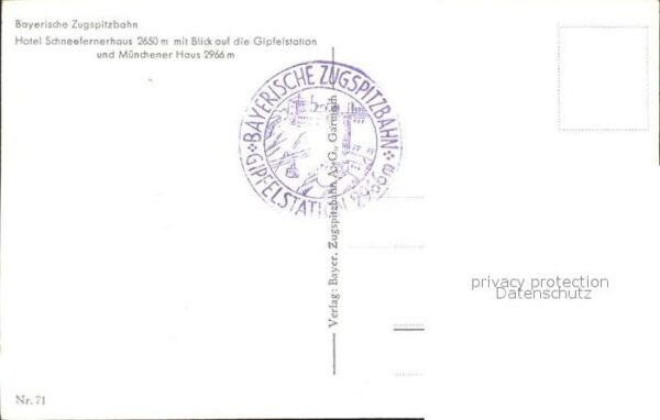 Zugspitze Bayerische Zugspitzbahn Hotel Schneefer – Bild 2