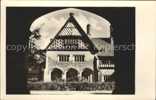 Potsdam Cecilienhof Hauptportal Historische Stä