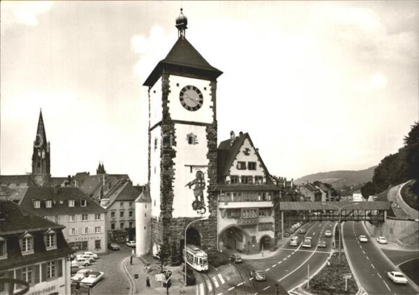Freiburg Breisgau Schwabentor und Münster