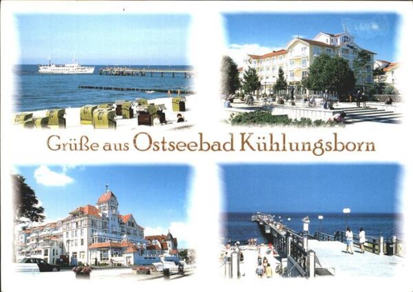 Kuehlungsborn Ostseebad Seebrücke Fähre Hotel Restaurant Strand