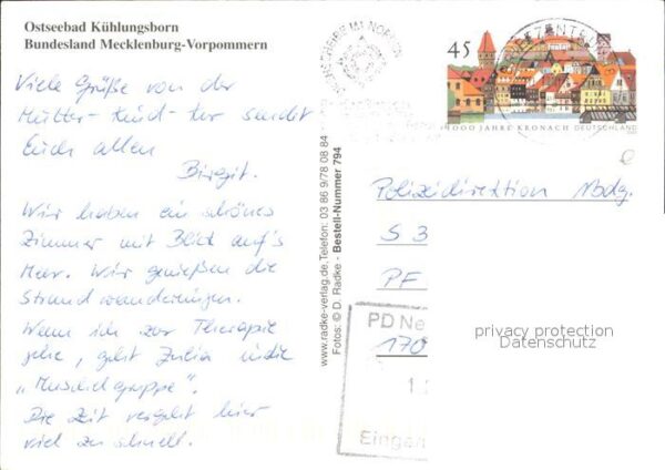 Kuehlungsborn Ostseebad Seebrücke Fähre Hotel Restaurant Strand – Bild 2